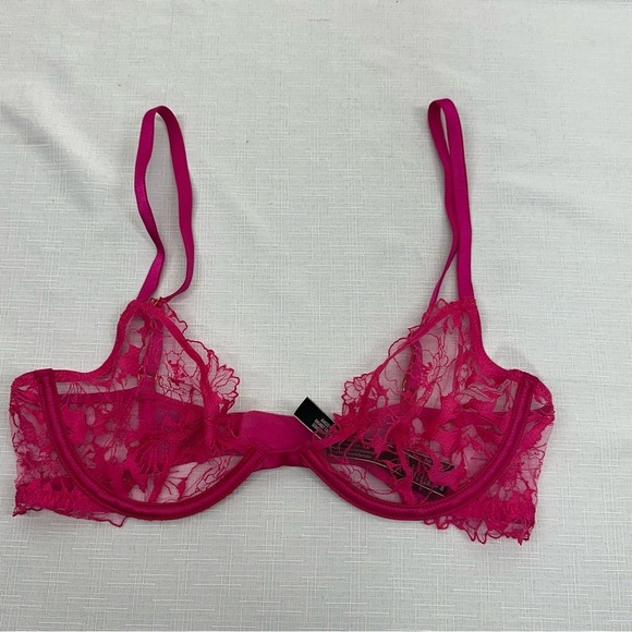 Lot of 3 Out From Under & Victoria's Secret Size 34C Pink Silver & Beige Bras - Picture 11 of 15